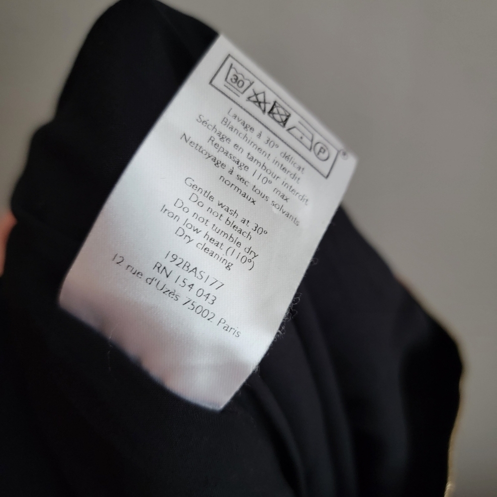 Sezane Malla Skirt in Metallic Cognac Tiles size 36 - Picture 6 of 7